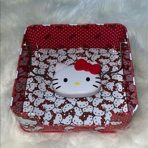 🆕 Hello Kitty Tin Napkin Holder Red and White